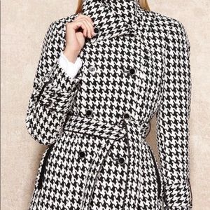 Calvin Klein Black White Houndstooth 